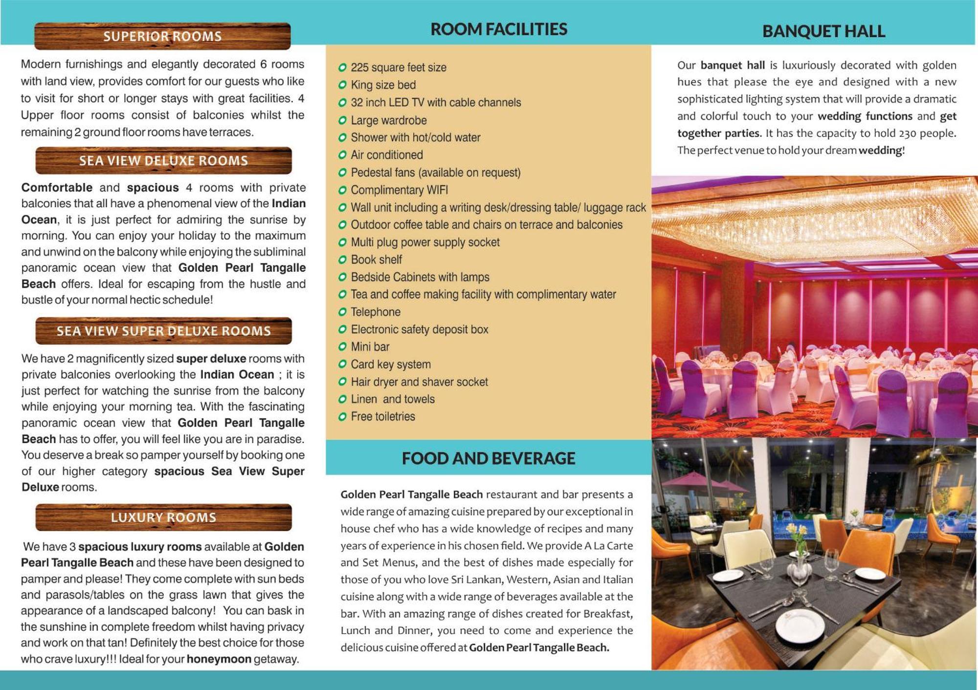 Golden Pearl Tangalle Beach هامبانتوتا المظهر الخارجي الصورة